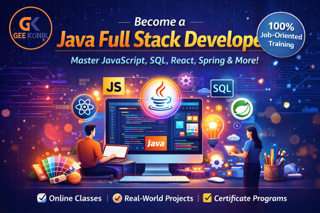 Java Full Stack Course – Industry-Oriented Training & Certification